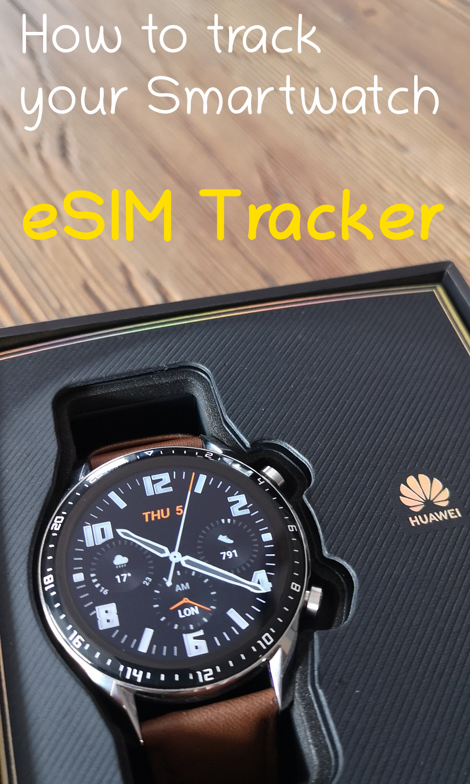 eSIM Tracker for Smart watches & fit trackers - free platform